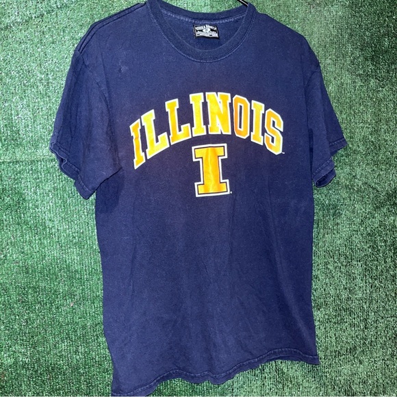 University Of Illinois Fighting Illini Shirt M Steve & Barrys tag College - Picture 1 of 4